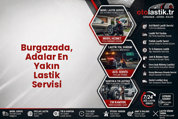 Burgazada, Adalar En Yakın Lastik Servisi