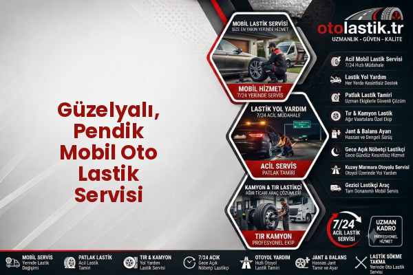Güzelyalı, Pendik Mobil Oto Lastik Servisi