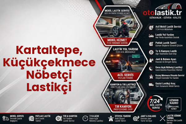 Kartaltepe, Küçükçekmece Nöbetçi Lastikçi